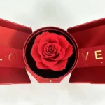 Šperkovnice s dvojitými křídly a věčnou růží - produktový obrázek