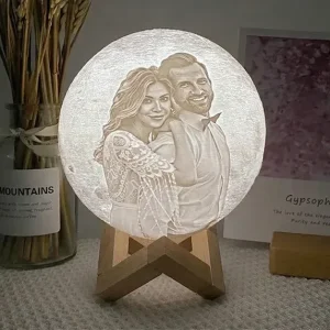 3D - měsíc s vaším foto